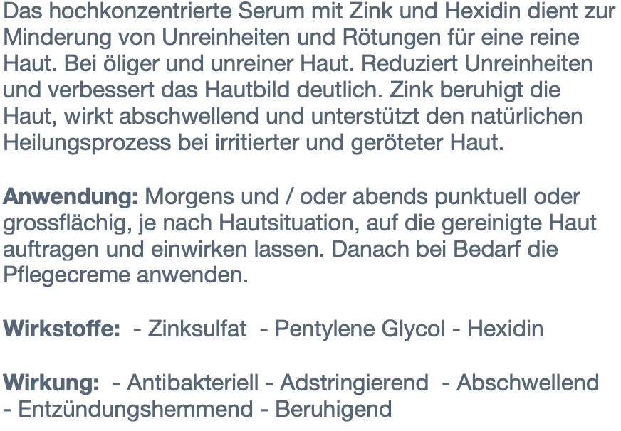 Gly Clean Zink & Hexidin concentrate - Med Beauty  @