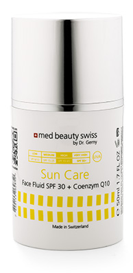 SunCare Face Fluid SPF 30 mit Coenzym Q10 - Med Beauty