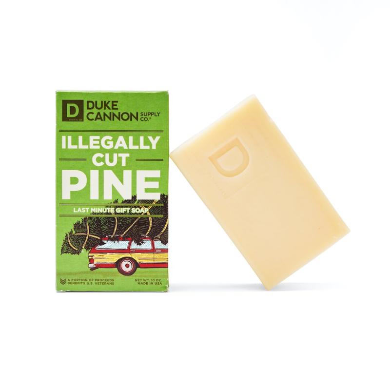 Illegally Cut Pine Soap 287g milde Körperseife - DUKE CANNON