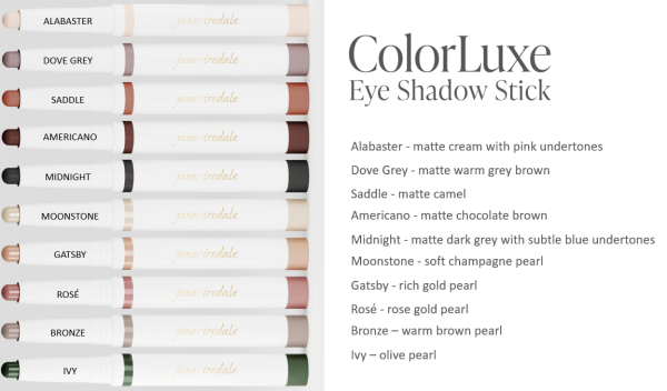 Moonstone ColorLuxe Eye Shadow Stick (pearl shade) - Jane Iredale