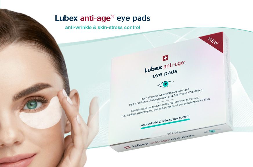 Lubex anti-age eye pads - 8 Sachets