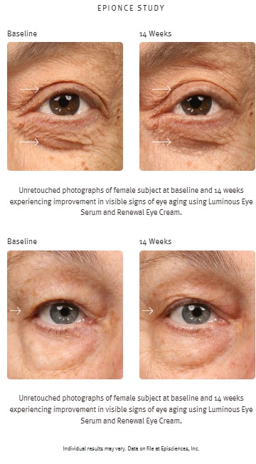 Luminous Eye Serum 15ml (CHF 88) abschwellendes Augenserum - Epionce