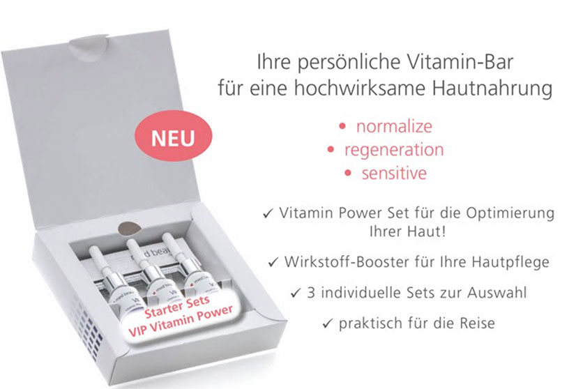 VIP Vitamin Power "SENSITIVE" Starter Set - Med Beauty